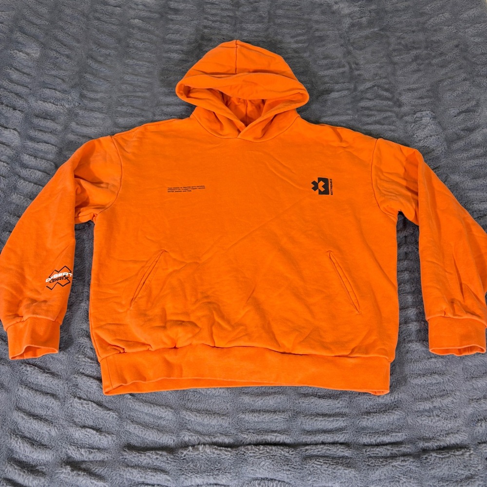 PANGAIA x EXTREME E Desert X Prix Orange Organic Cotton Hoodie XS PTMEA300BAR